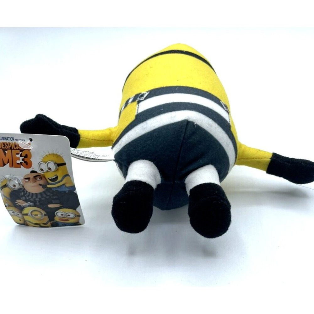 Despicable Me Minion Inmate Plush Stuffed with tags - Picture 2 of 4
